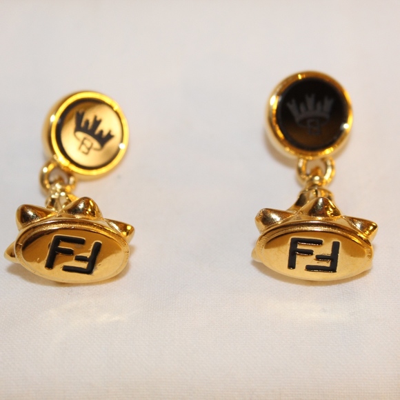 vintage fendi earrings